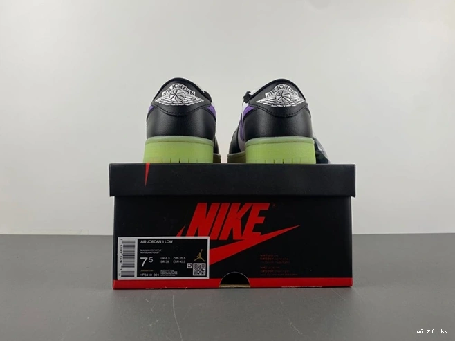 1 Retro Jordan OG  Low Durable HF0410-001 4 Black Raspberry 0811